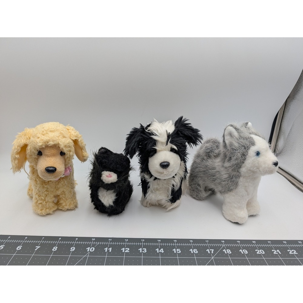 American Girl Dog Black Cat Plush Doll Husky Licorice Rembrandt Collie‎ Doodle